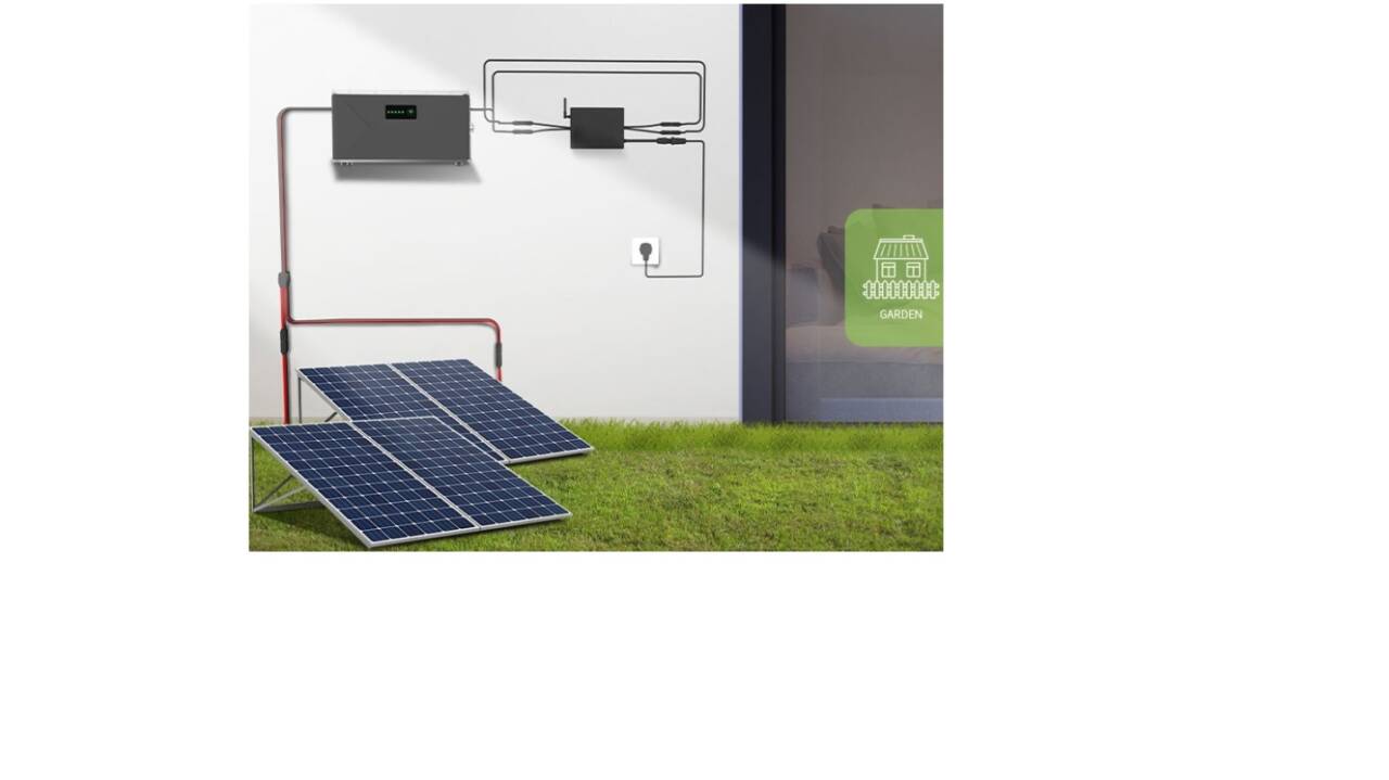 Соларна система за балкони – 400W
